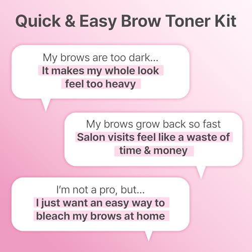 CLIONE PRIME Korean Brow Tone Changer - Gentle Brow Bleach Kit (5 Pack)