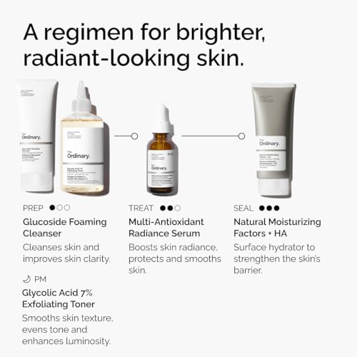 The Ordinary Vitamin C Radiance Serum - Brightening Face Serum for Healthy Glow, 1 Fl Oz