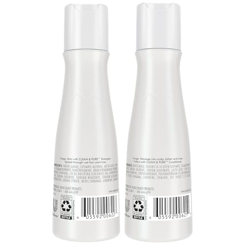 Nexxus Travel Shampoo & Conditioner Set - Clean & Pure 3 Oz