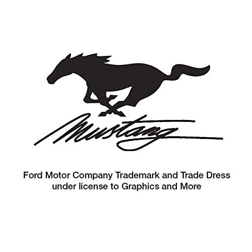 Ford Mustang Canvas Makeup Bag - Officially Licensed Zipper Pouch