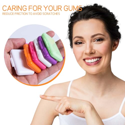 30 Pack Colorful Orthodontic Wax for Braces - Safe Dental Care