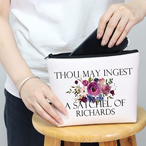 MNIGIU Funny Sarcastic Makeup Zipper Pouch Bag for Cosmetics & Travel
