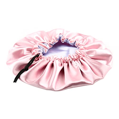 Kids Satin Bonnet Sleeping Cap - Adjustable & Reversible for Toddlers