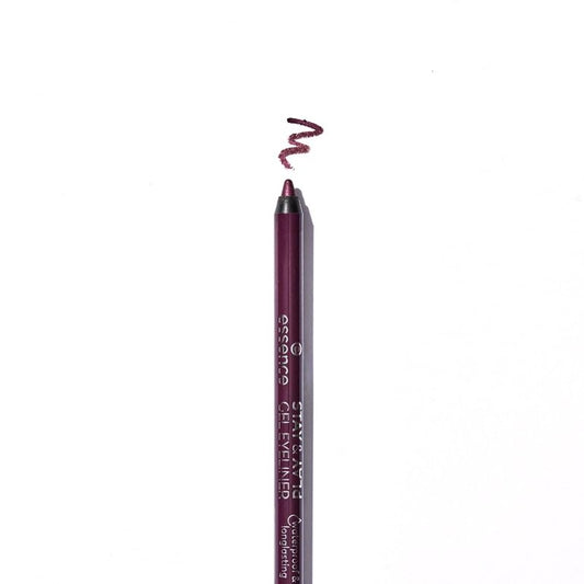 Stay & Play Gel Eyeliner - Waterproof, Long-Lasting Formula | Super Soft Texture | Vegan (05 Verry Berry)