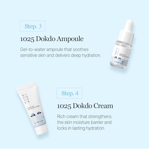 ROUND LAB Dokdo Hydrating Mini Kit for Dry & Sensitive Skin