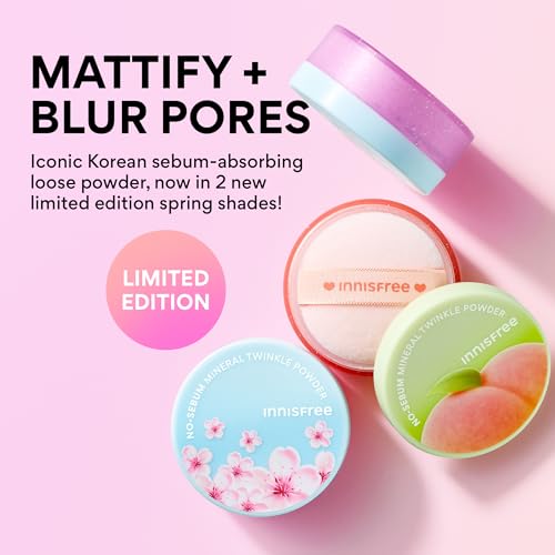 innisfree No Sebum Mineral Powder - Korean Oil Control Setting Powder