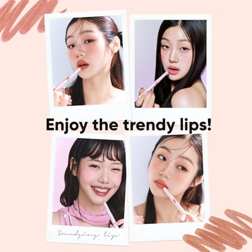 BANILA CO Soft Matte Lip Pencil - PK01 Nude Rose, 0.02 oz