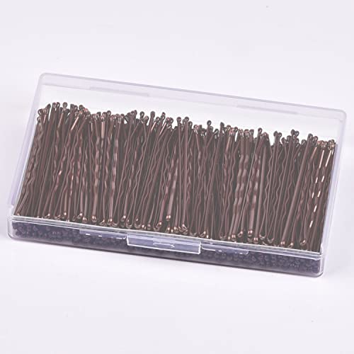Brown 2.2inch Bobby Pins - 240 Pack Hair Pins for Women & All Hair Types
