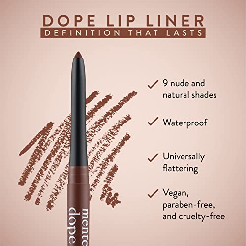 Mented Cosmetics Dark Brown Lip Liner - Waterproof & Vegan