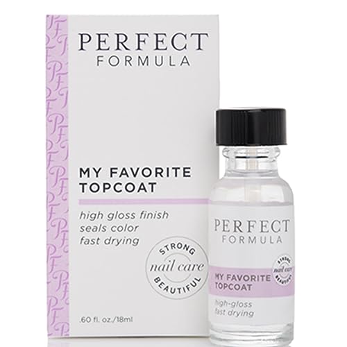 Perfect Formula My Favorite Top Coat - Fast Dry High Gloss Nail Sealer