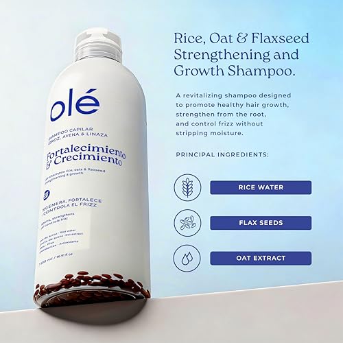 OLÉ Revitalizing Rice Growth Shampoo for Stronger Hair