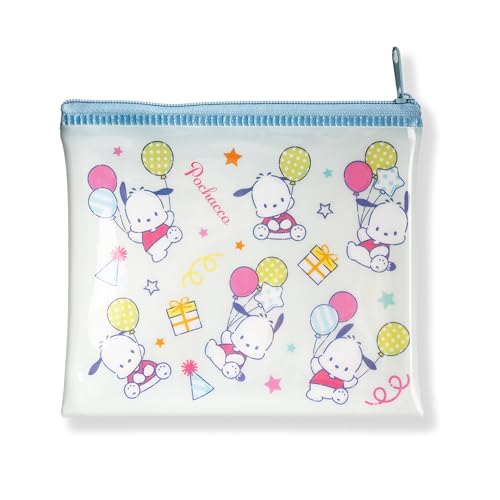Cute PVC Pouch 2-Pack - Kitty, Pochacco & Cinnamoroll Designs