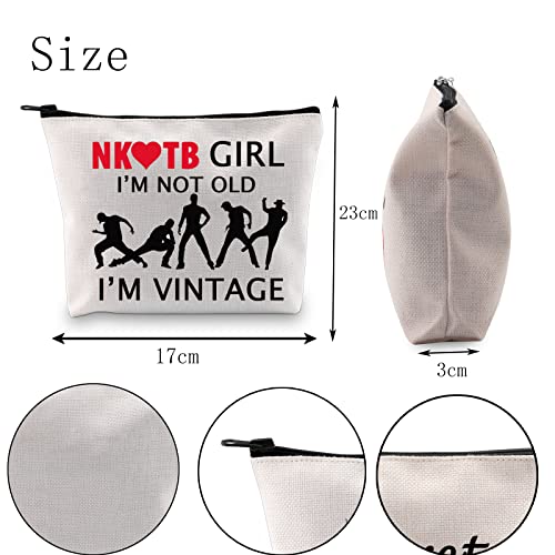 Not Old, Just Vintage Makeup Bag – POFULL Travel Cosmetic Case