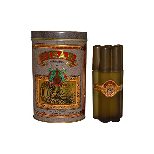 Remy Latour Cigar Eau de Toilette Spray for Men, 3.3 Ounce
