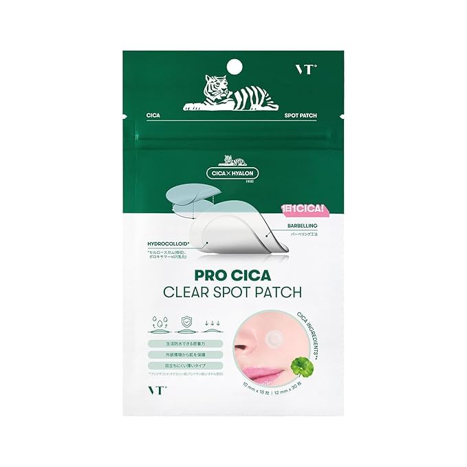 VT COSMETICS Pro CICA Centella Spot Patch - 66 Count Acne Treatment