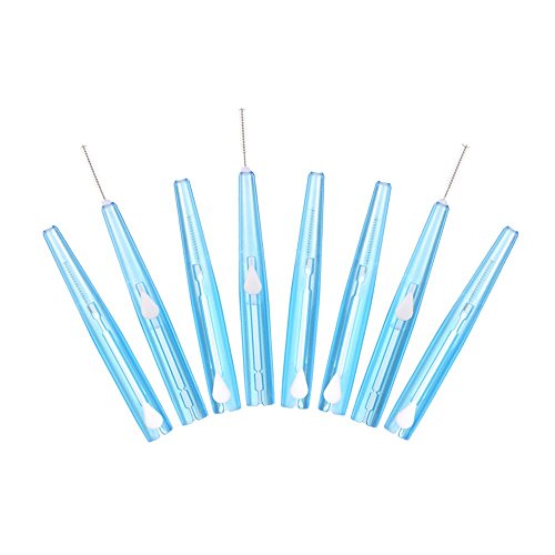 60Pcs Interdental Brushes 0.7MM Toothpick Cleaners - Pack of 1