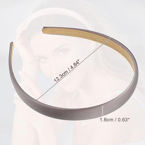 VOCOSTE Satin Headbands - 2 Pcs Anti-Slip Hair Accessories