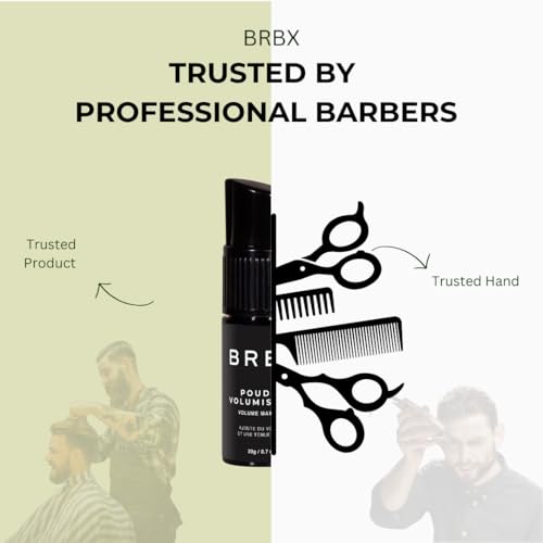 BRBX Volumizing Hair Powder for Men - Instant Texture & Matte Finish