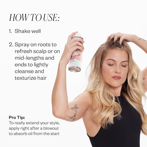 IGK Jet Lag Invisible Dry Shampoo Spray - Travel Size 2 oz