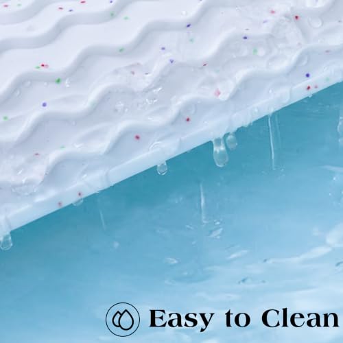 CAKETIME 2 Pack Silicone Dish Drying Mats - Waterproof, Heat Resistant Kitchen Accessories