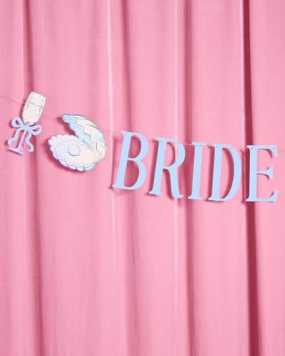 Bride To Be Seashell Banner | Beach Bachelorette Party Decor