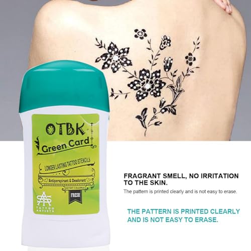OTBK Professional Tattoo Transfer Kit with Stencil Cream and 50 A4 Sheets