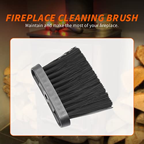 UOIENRT 2-Pack Fireplace Cleaning Brush with Large Handle