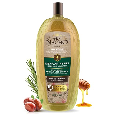 Tío Nacho Anti-Hair Loss Shampoo with Rosemary & Royal Jelly, 32 fl oz