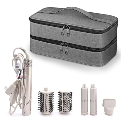 SITHON Travel Case for Shark FlexStyle & Dyson Supersonic Hair Dryer