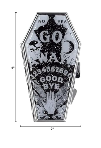 Kreepsville 666 Go Away Ouija Coffin Compact Mirror
