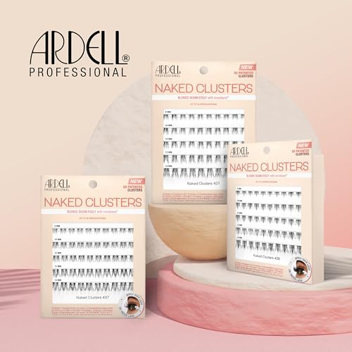 Ardell Naked Clusters 437 - Lightweight Human Hair Lash Extensions