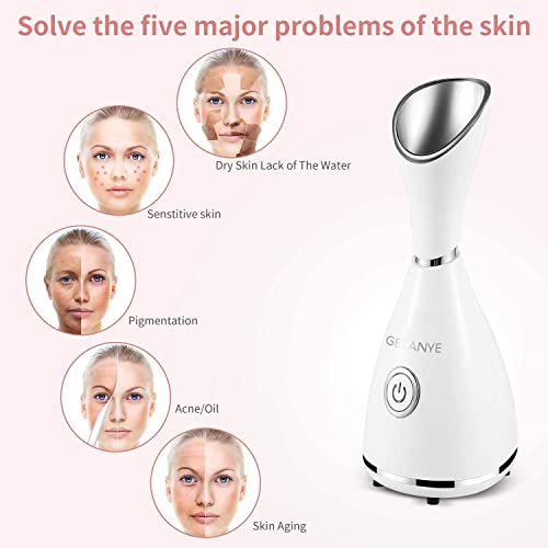 Nano Ionic Face Steamer for Deep Skin Penetration & Pore Unclogging