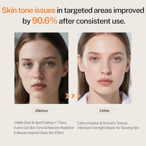 Realori Turmeric Face Mask with Vitamin C & Collagen - Overnight Wrinkle & Brightening Skincare