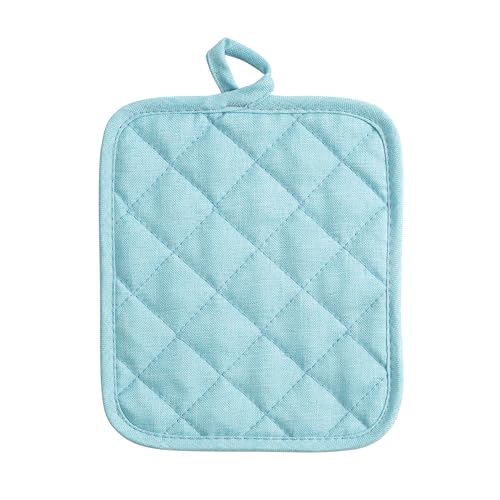 American Linen 8-Pack Heat Resistant Pot Holders - Aqua