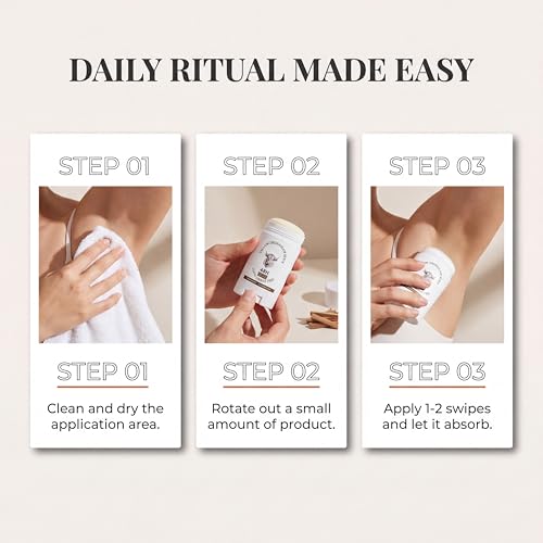 Tallow Deodorant Stick with Sandalwood – Aluminum-Free, All-Body Odor Protection