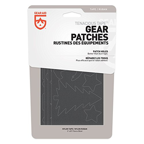 GEAR AID Tenacious Tape Repair Patches for Jackets & Tents - 3"x20"
