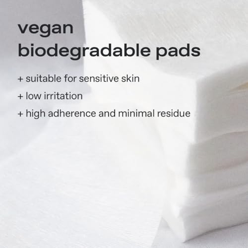 Glow Biodegradable Lyocell Pads - 100 Ultra-Thin Sheets for Skincare