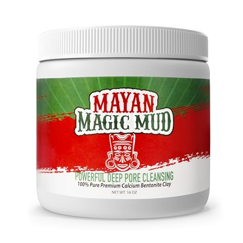 Mayan Magic Mud Calcium Bentonite Clay Face Mask - 1 lb