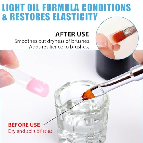 HiLemon Poly Gel Slip Solution Set - 4Oz with Brush & Cup