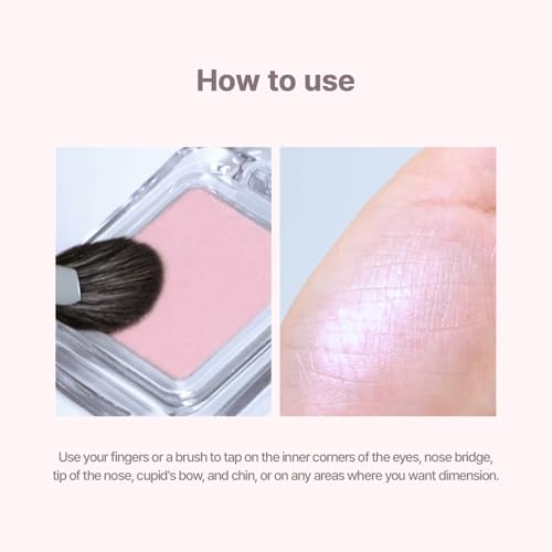2aN Pure Glass Highlighter ND02 - Clear Radiant Glow Powder (0.8oz)
