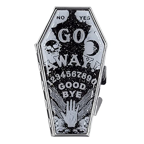 Kreepsville 666 Go Away Ouija Coffin Compact Mirror