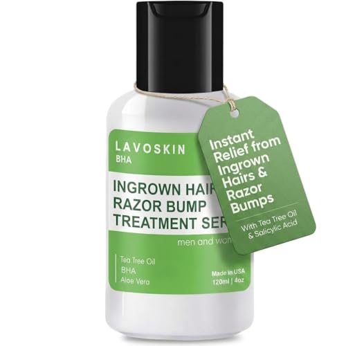 LavoSkin Ingrown Hair Treatment Gel - Razor Bump & Bikini Line Relief