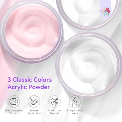 SAVILAND Acrylic Nail Kit for Beginners - All-in-One Starter Set