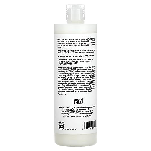MILD BY NATURE Pomegranate & Sunflower Conditioner for Color-Treated Hair 16 fl oz