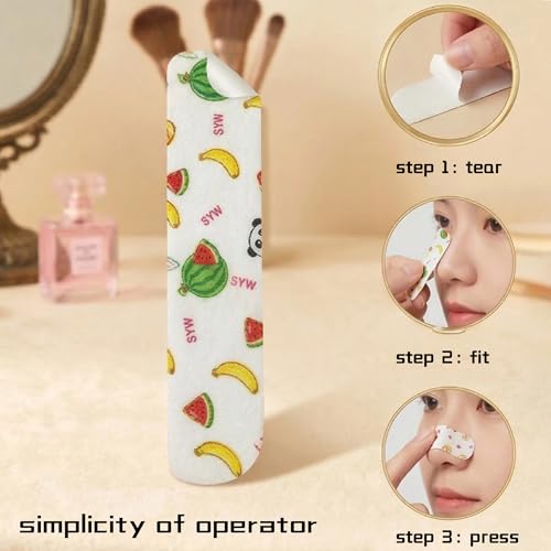 She's hui 50 Pcs Nose Shaper Stickers - Breathable, Skin-Friendly, Pain-Free Nose Slimmer & Lift Devices