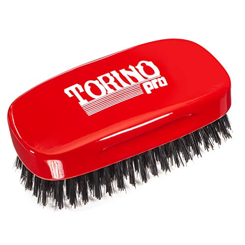Torino Pro #1900 7-Row Hard Palm Wave Brush for Coarse Hair & Wolfing