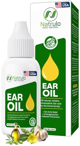 Organic Ear Oil for Earache Relief - Natural Drops for Kids, Adults & Pets