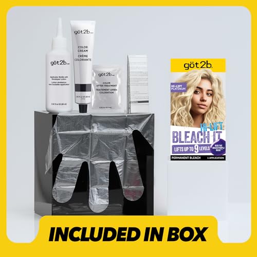 Got2B Bleach It Hi-Lift Platinum Blonde Hair Color Kit - 9 Level Lift