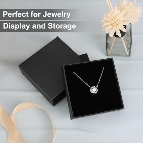 5 Pack Cardboard Jewelry Gift Boxes for Necklaces, Rings & Earrings