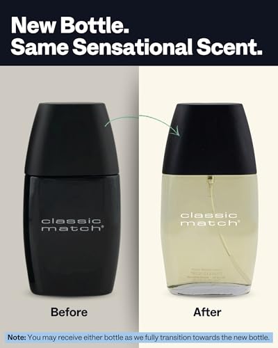 PB ParfumsBelcam CM Noir Eau De Toilette Spray for Men - Long-Lasting Fresh Fougere Cologne with Bergamot, Basil & Patchouli - 2.5 Fl Oz